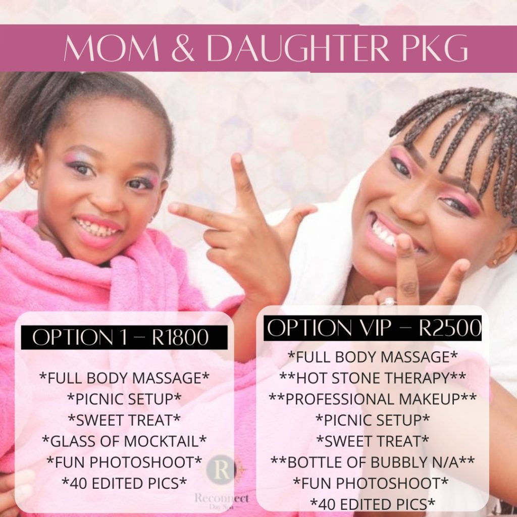 mom and daughter spa package polokwane 2023 updated price list