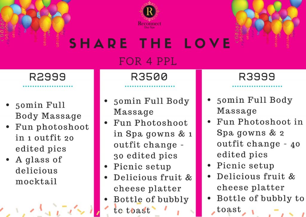 Popular Spa Packages in Polokwane, Pretoria and Johannesburg 2021