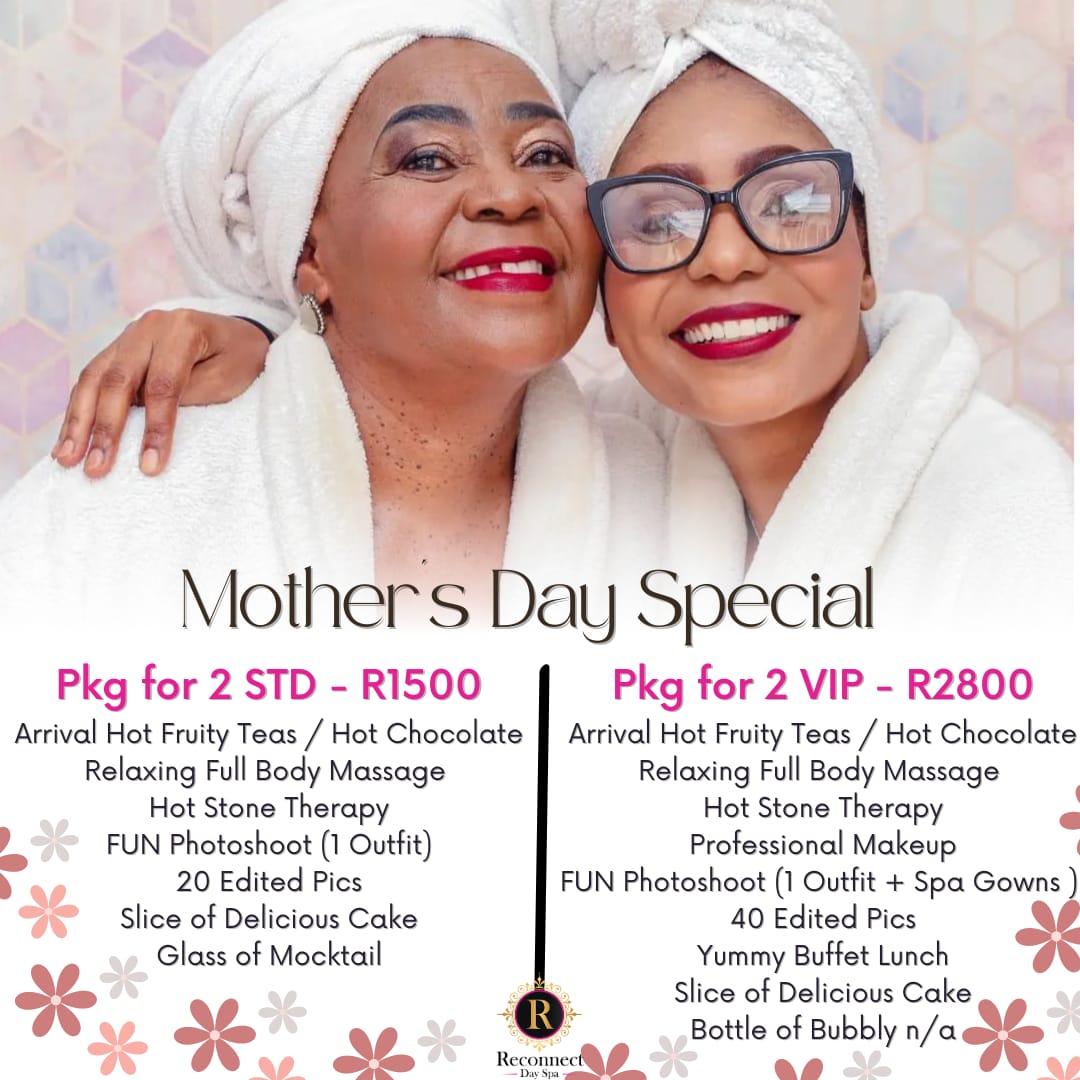Mothers Day Spa Special 2023 Reconnect Day Spa