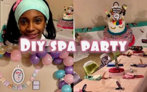 spa treatment DIY stations for your guests