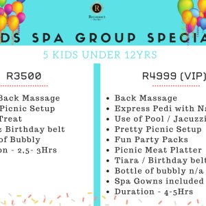 Kids Group spa Special - 5